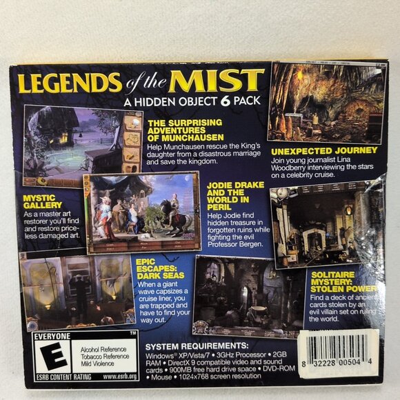 NEW SEALED Legends Series Hidden Object PC DVD-ROM Set Lot Darkness Mist Mystery - Picture 6 of 10